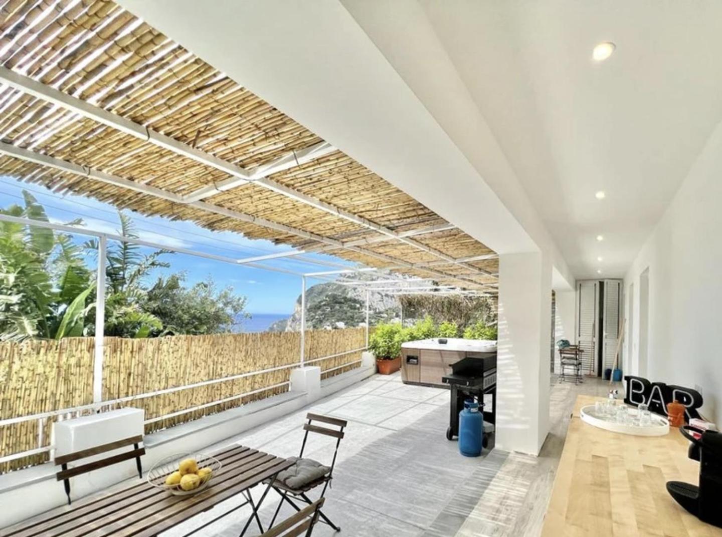 Casa Nannina - Seaview Terrace With Jacuzzi In Capri Apartment Ruang foto